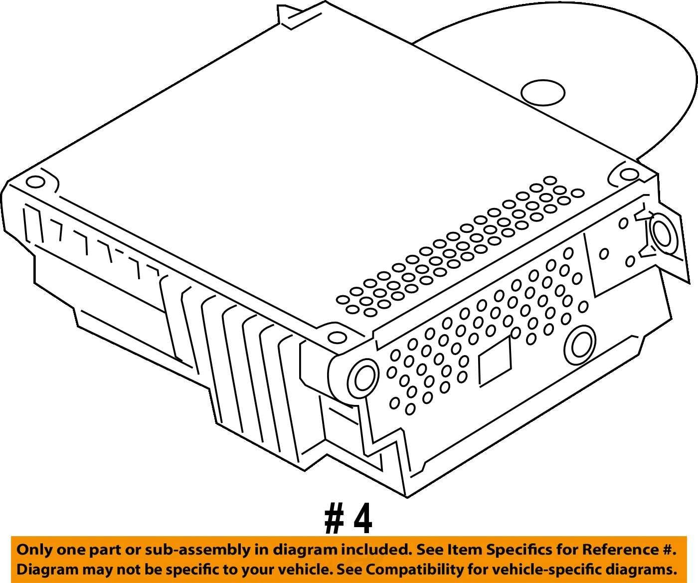 Audio Equipment Radio Receiver Am-fm-cd Fits 11-15 XJ 530840