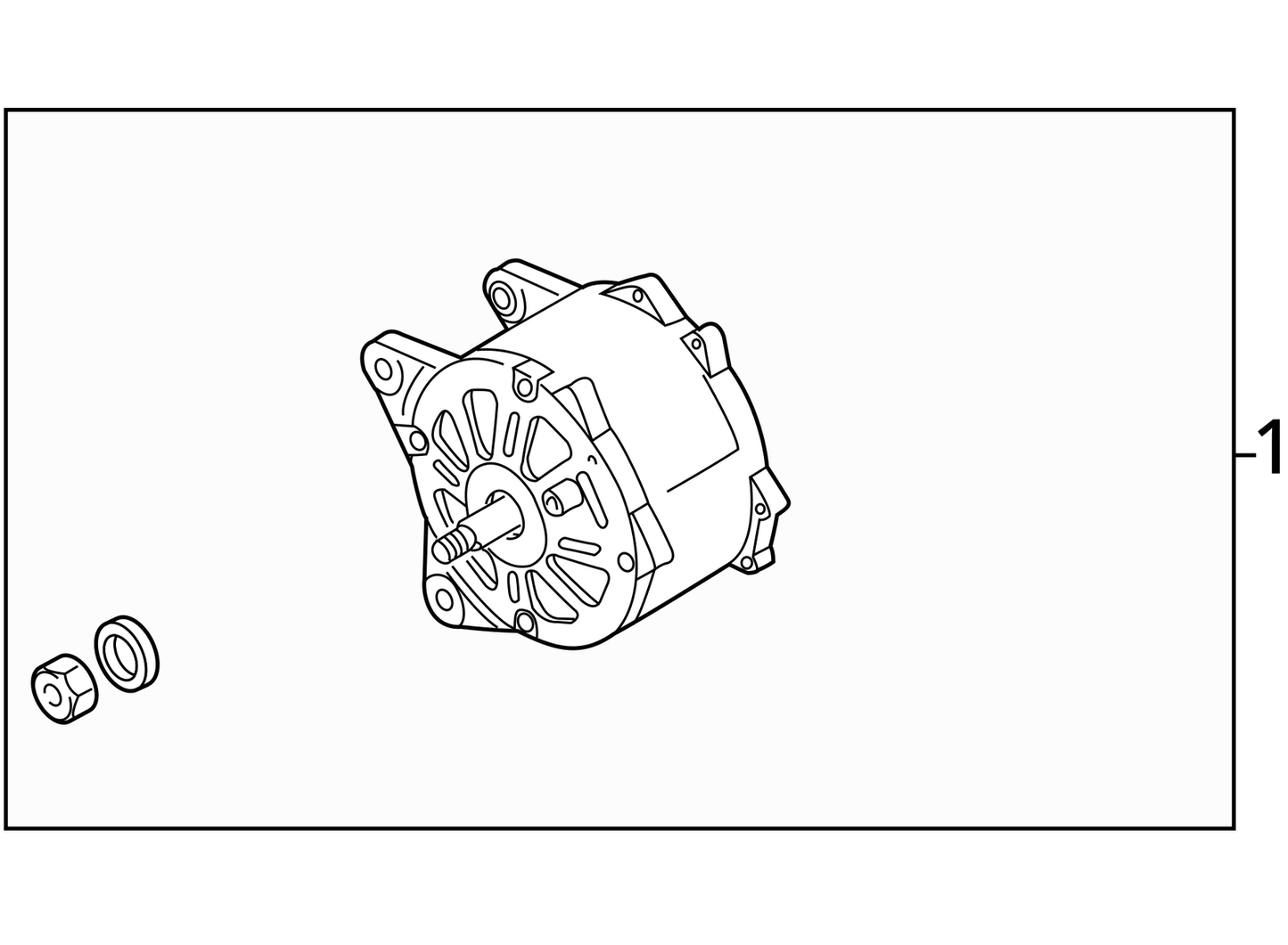 Alternator Engine ID Cbpa 140 Amp Bosch Manufacturer Fits 05-16 JETTA 1131021