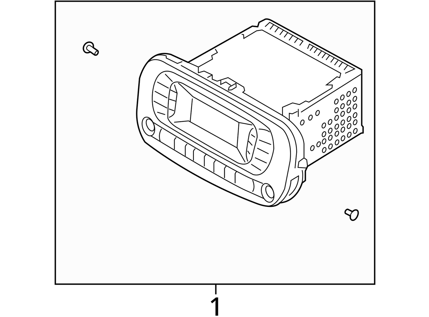 Audio Equipment Radio Receiver US Market Model Fits 17-19 SOUL 1131065