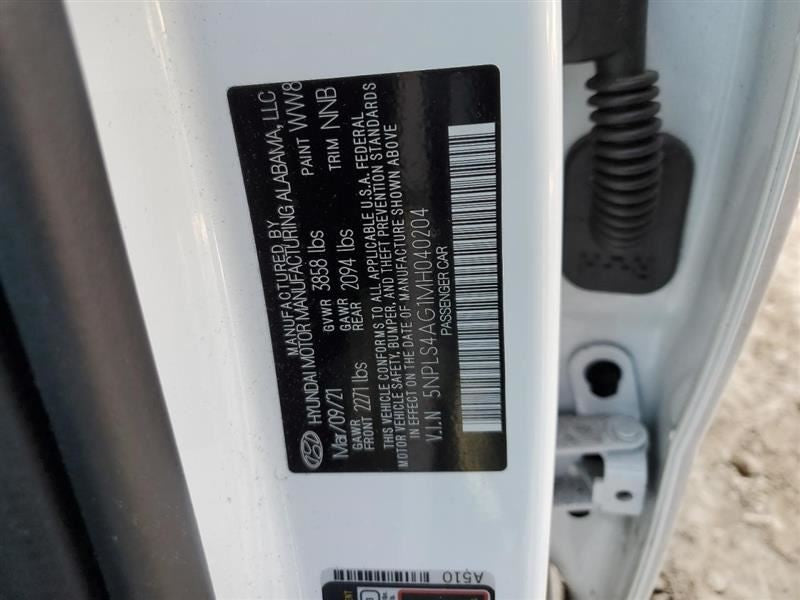 ELANTRA 2021 Sun Visor 1035838