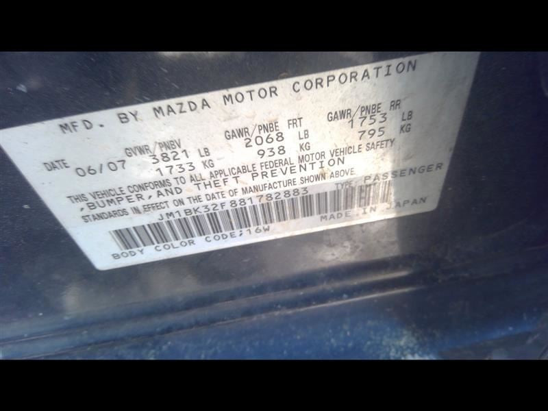 Brake Master Cylinder ABS Without Turbo Fits 04-13 MAZDA 3 1042479