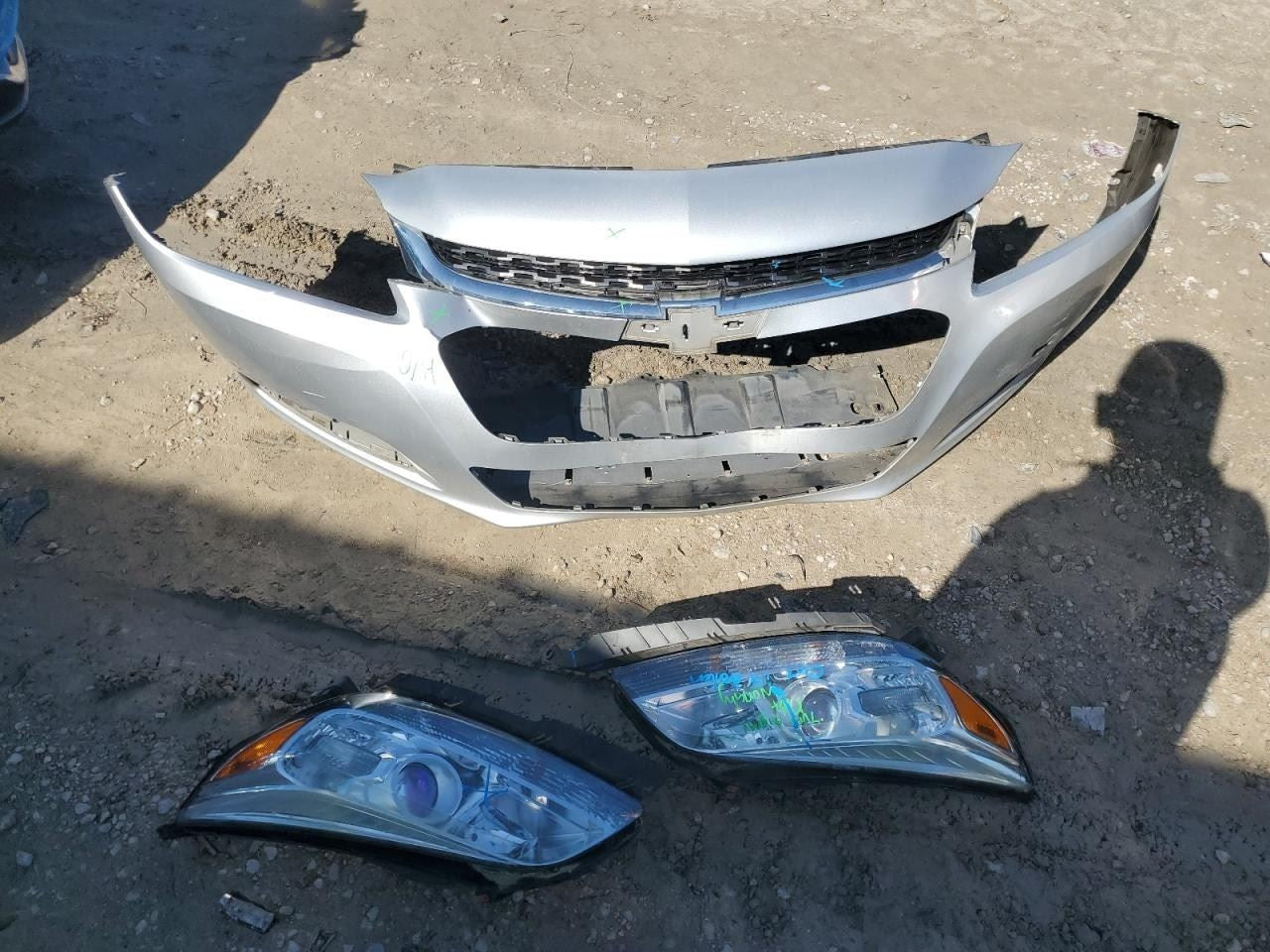 Passenger Sun Visor VIN 1 4th Digit Limited Fits 13-16 MALIBU 1118996