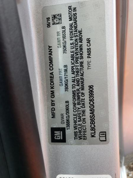 Alternator Fits 16-19 SPARK 689381
