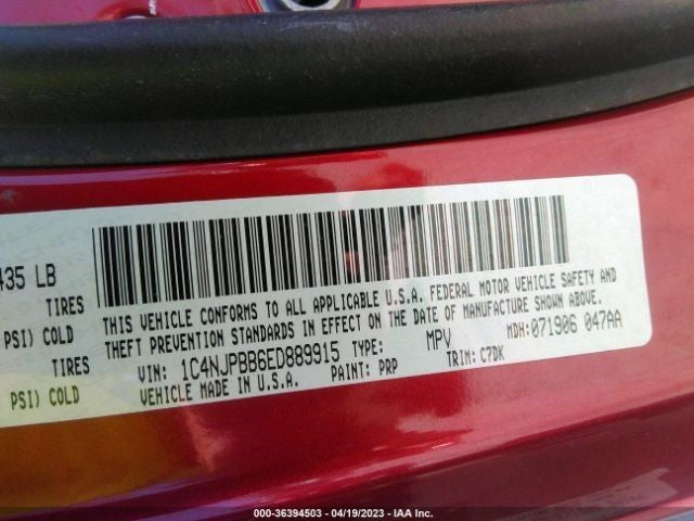 Speedometer Cluster 120 MPH Power Door Locks Fits 14 COMPASS 853779