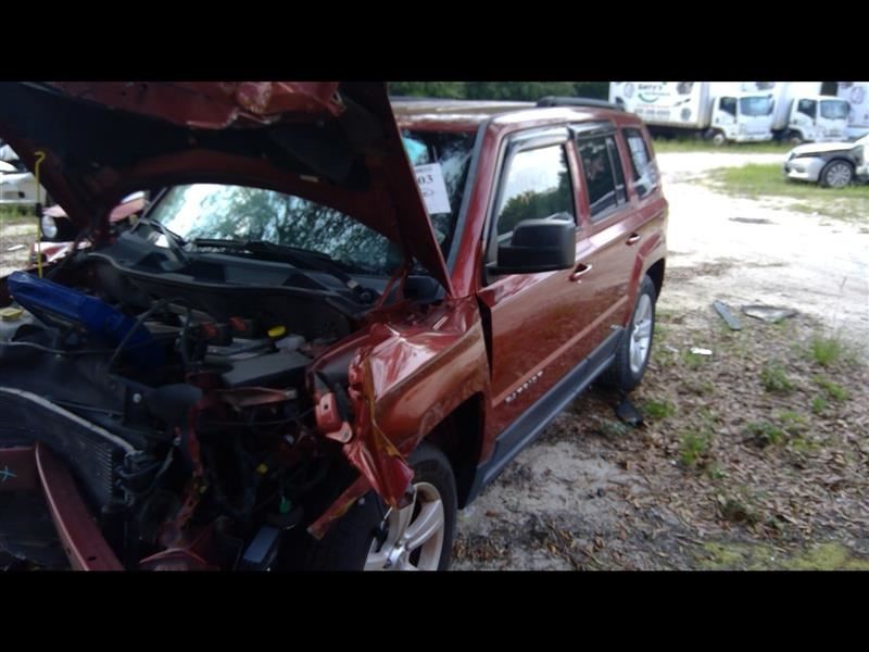Passenger Side View Mirror Moulded In Black Power Fits 13-15 PATRIOT 853759
