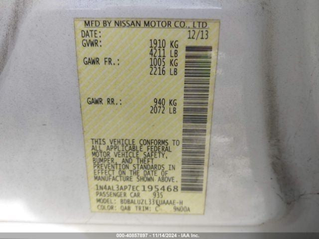 Driver Strut Front 4 Cylinder ABS Fits 13-15 ALTIMA 1092715