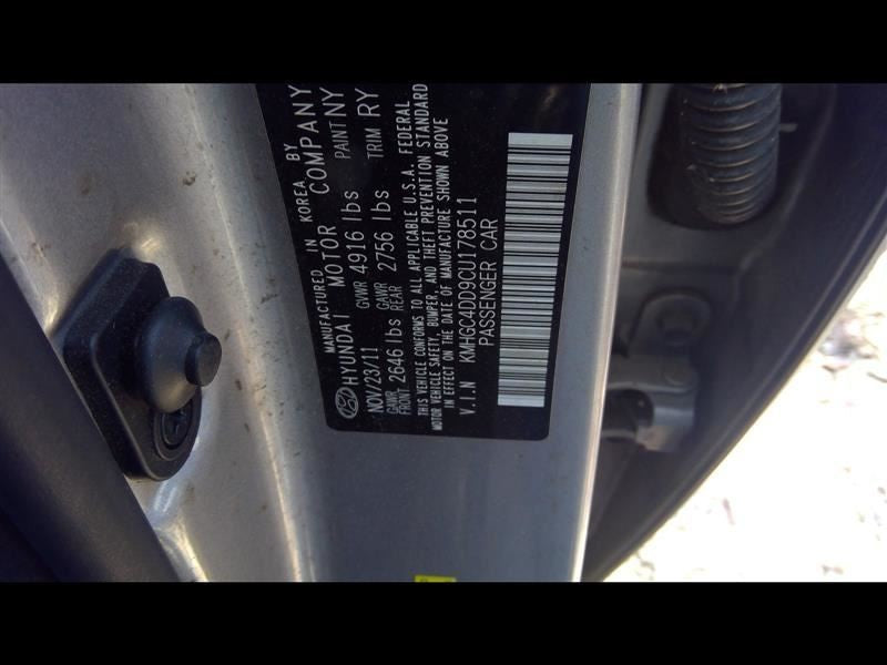 AC Condenser Sedan Fits 12-14 GENESIS 857419