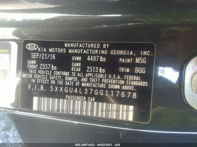 Automatic Transmission US Built VIN 5 1st Digit 2.4L Fits 16-19 OPTIMA 589371
