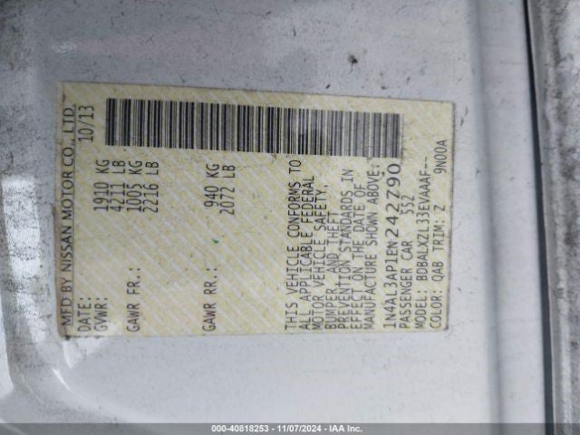 Driver Corner/Park Light Fog-driving Bumper Mounted Fits 04-19 SENTRA 1103720