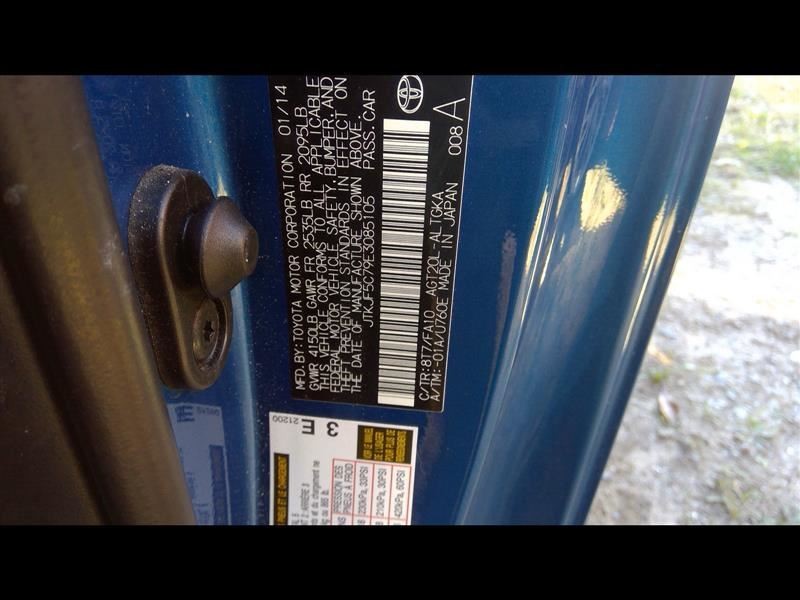 Speedometer Cluster MPH Conventional Ignition Fits 14-16 SCION TC 390474