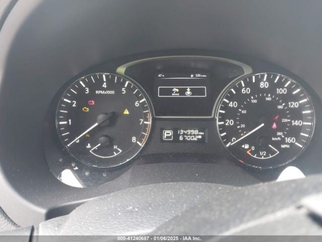Passenger Door Handle Exterior Assembly Sedan Chrome Fits 13-18 ALTIMA 1105155