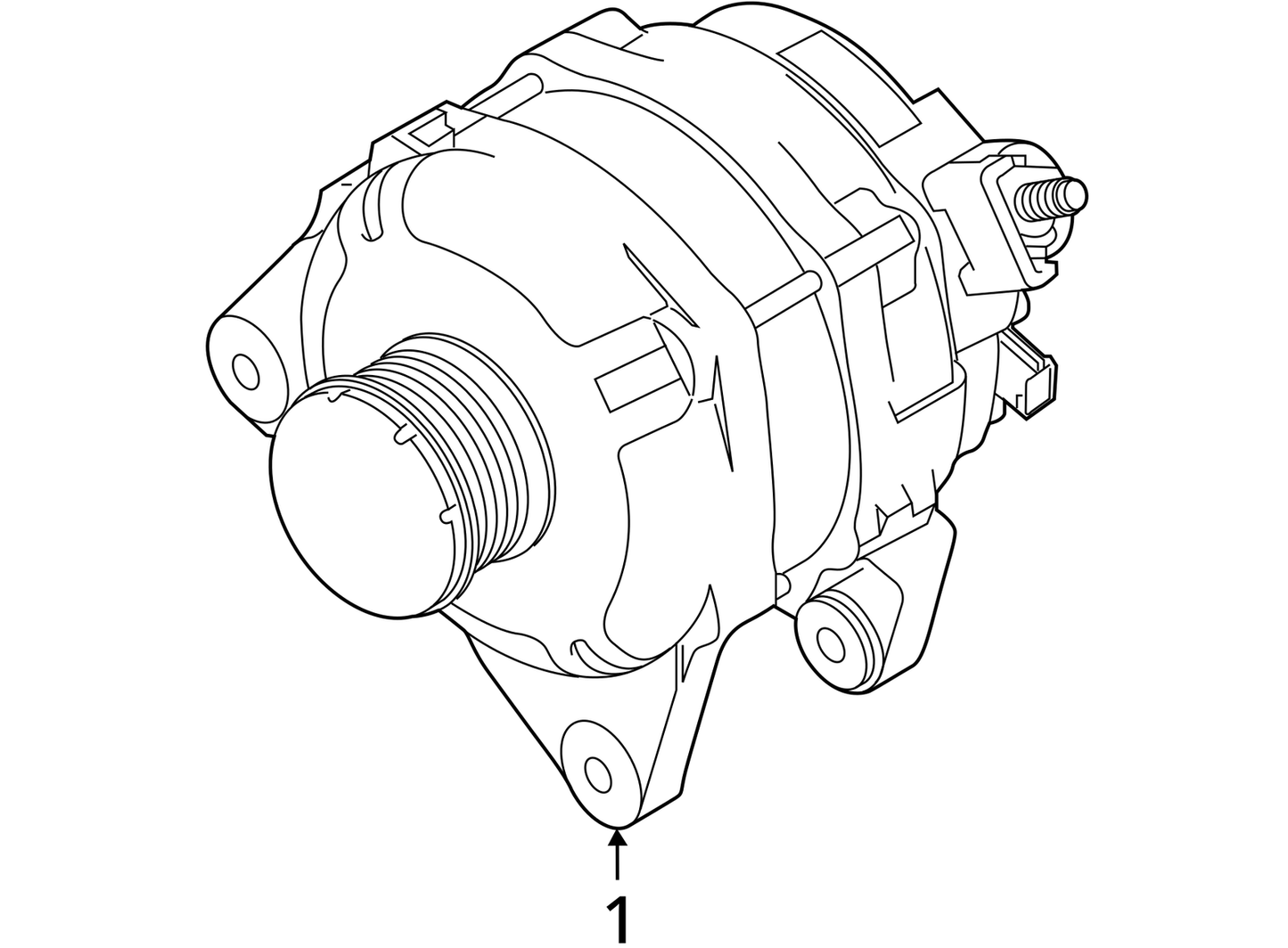Alternator Fits 19-22 ALTIMA 1117236
