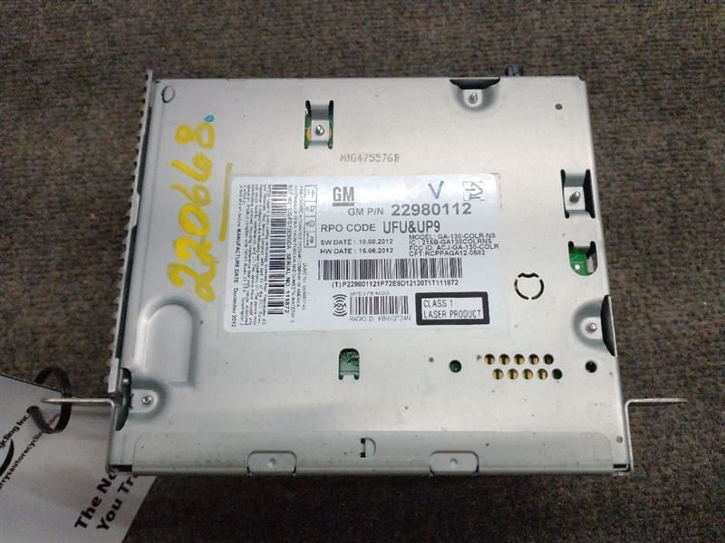 Audio Equipment Radio Receiver Am-fm-single CD-MP3-USB Fits 13 MALIBU 699555