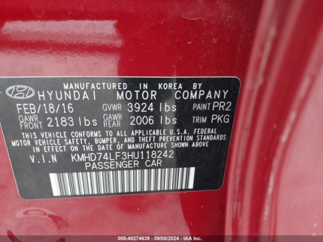 Alternator Sedan Korea Built Fits 17-20 ELANTRA 1082032