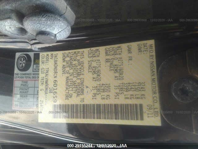 Driver Side View Mirror Without Power Folding Fits 04-15 ARMADA 681203