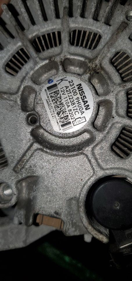 Alternator 4 Cylinder Fits 18 ALTIMA 1092472