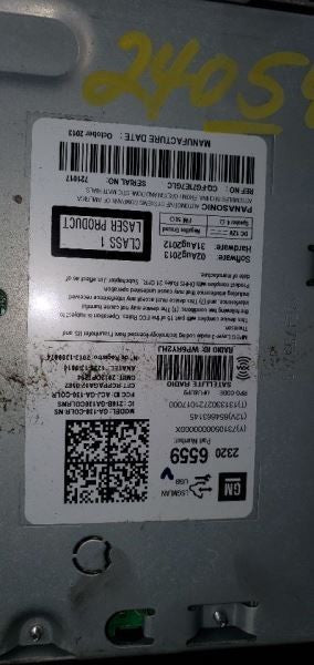 Audio Equipment Radio VIN 1 4th Digit Limited Receiver Fits 14-16 MALIBU 1070564