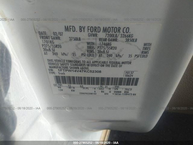 Driver Corner/Park Light Fog-driving Fits 06-10 FORD F150 PICKUP 652653