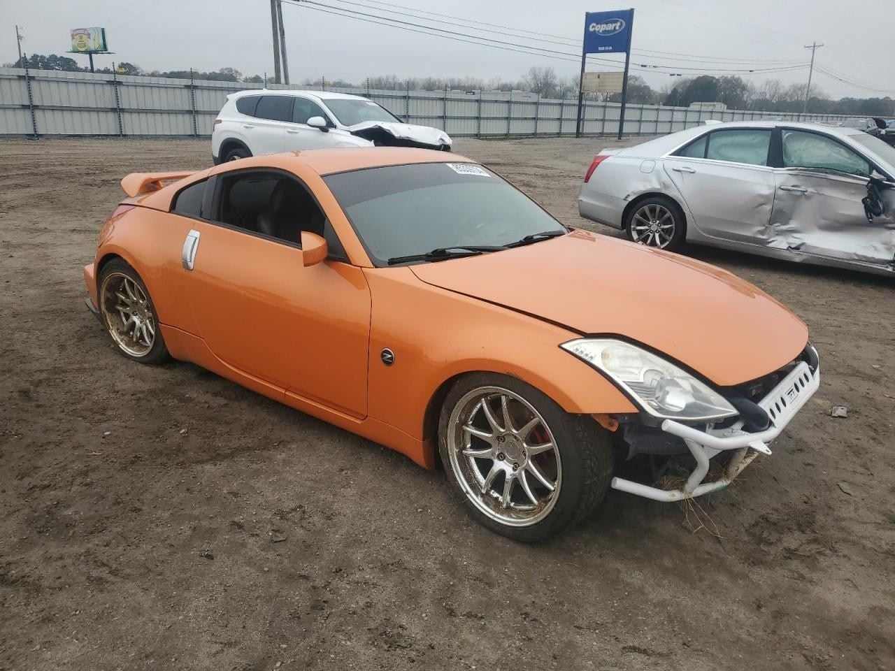 Passenger Side View Mirror Power Convertible Heated Fits 05-09 350Z 1106810