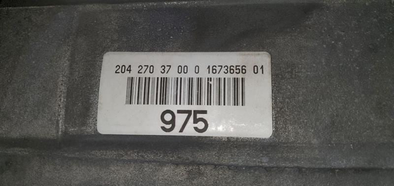 Automatic Transmission 204 Type C300 RWD Fits 08 MERCEDES C-CLASS 1081096