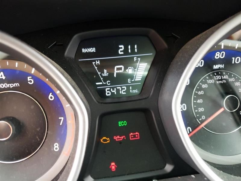 Starter Motor Korea Built ID 361002E131 Fits 14-16 ELANTRA 672343