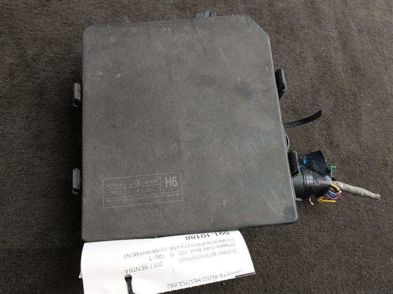 Chassis ECM Supply Engine Compartment Power CVT Fits 16-19 SENTRA 885157