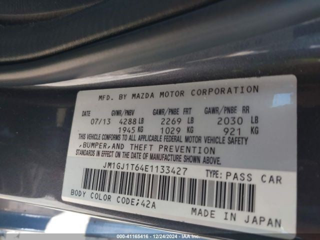 Passenger Axle Shaft Front Axle Fits 14-17 MAZDA 6 1103522