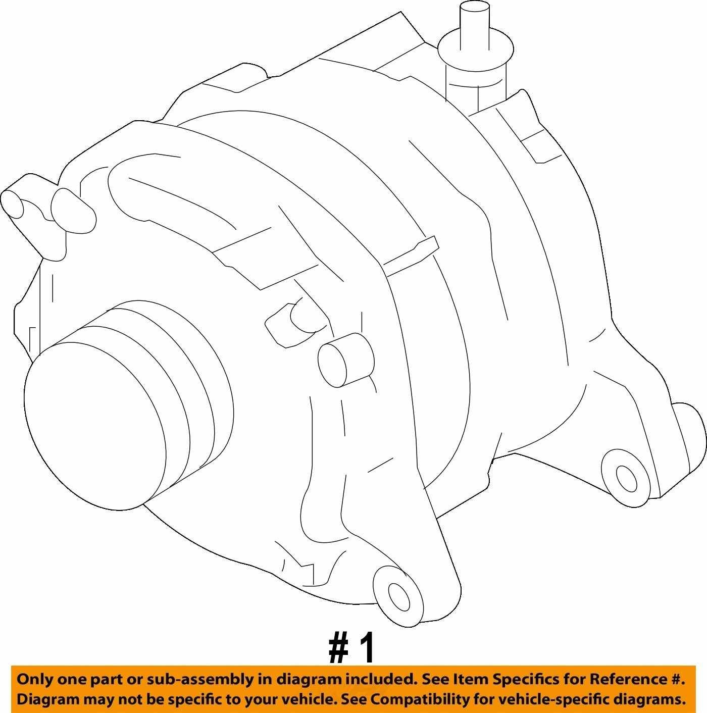 Alternator Fits 17-18 FORESTER 672453