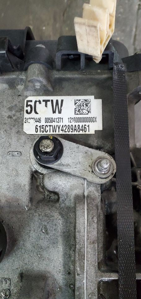 Automatic Transmission VIN P 4th Digit Limited 1.4L Fits 15-16 CRUZE 1129352