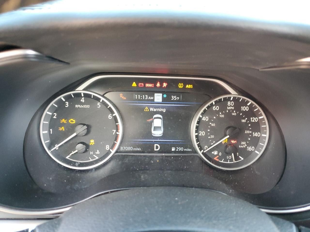 Driver Left Sun Visor Illuminated Fits 18-23 MAXIMA 1107107