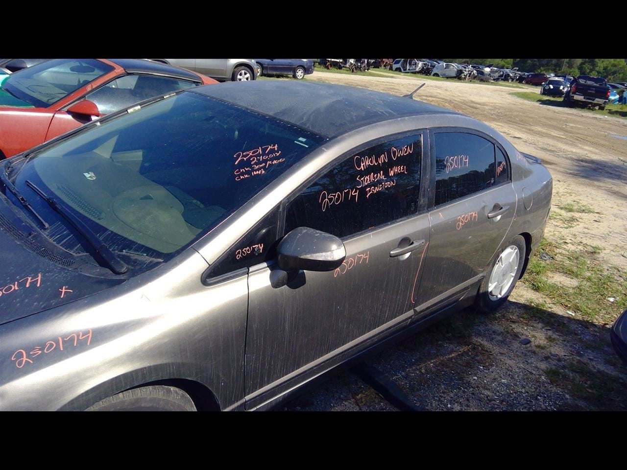 Driver Axle Shaft Front Axle 1.3L MX Hybrid Automatic Fits 06-11 CIVIC 1115378