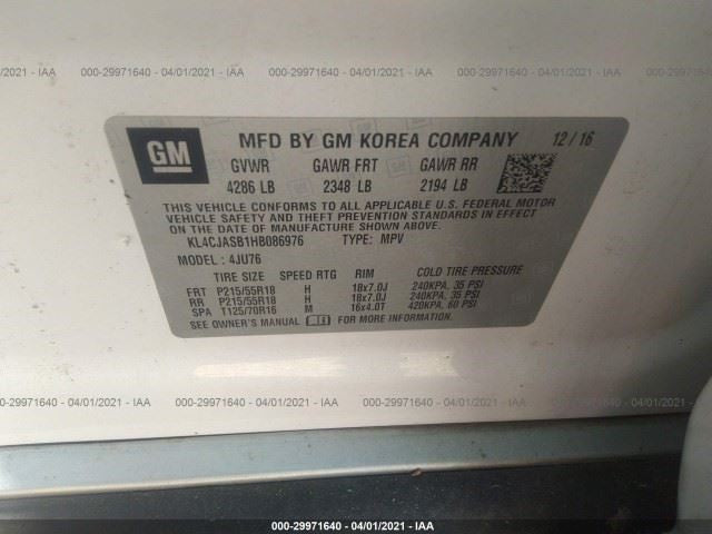 Chassis ECM Communication Left Hand Dash Fits 18-19 ACADIA 608134