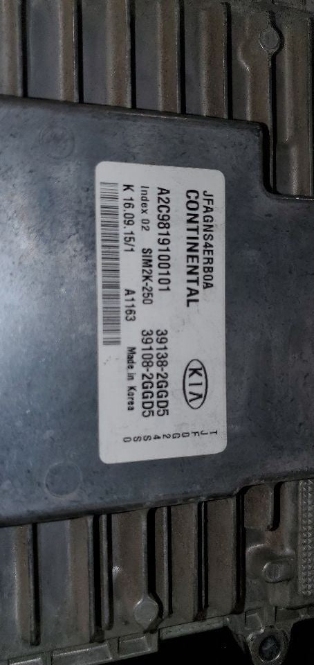 Engine ECM Electronic Control Module 2.4L VIN 3 Fits 16-18 OPTIMA 1121194