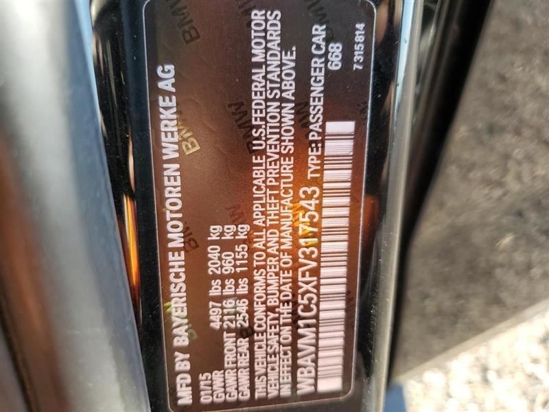 Starter Motor Fits 14-18 BMW 320i 726600