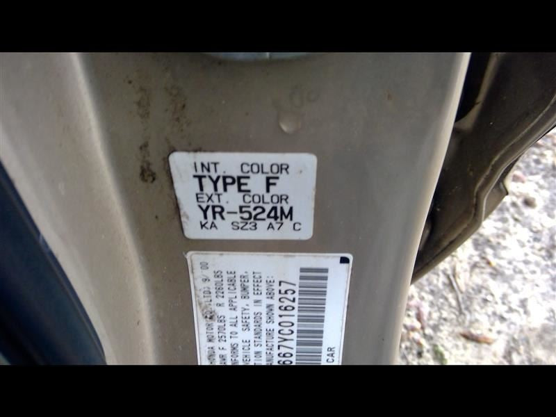 Strut Rear Fits 96-01 RL 977355