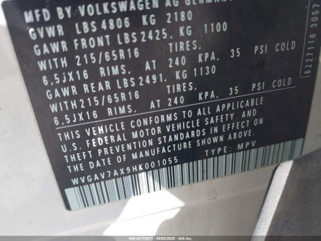 Alternator Engine ID Cbpa 140 Amp Bosch Manufacturer Fits 05-16 JETTA 1131021