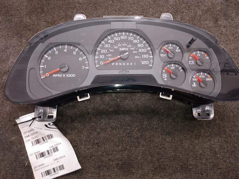Speedometer US Cluster Fits 06-09 TRAILBLAZER 689806
