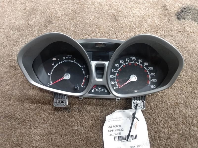 Speedometer Cluster MPH With Message Center Fits 12-13 FIESTA 228506