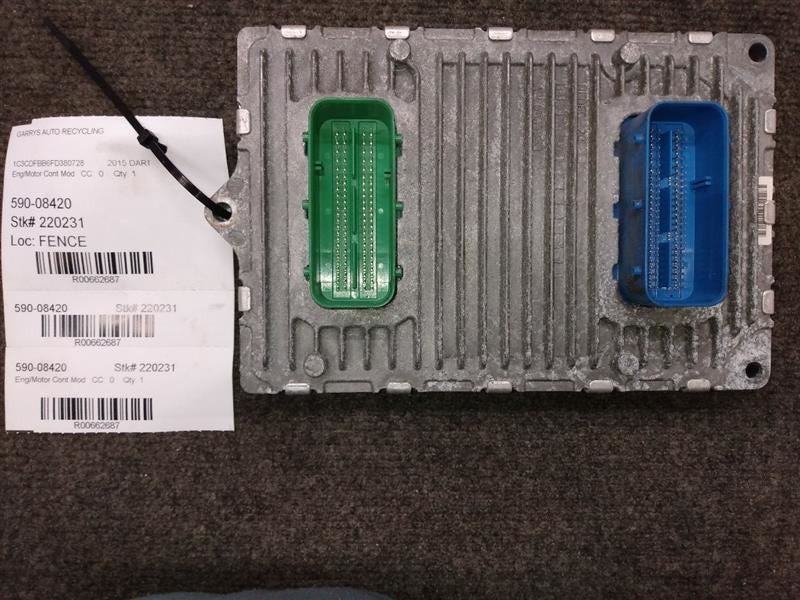Engine ECM Electronic Control Module 2.4L Engine ID ED6 Fits 15 DART 662687
