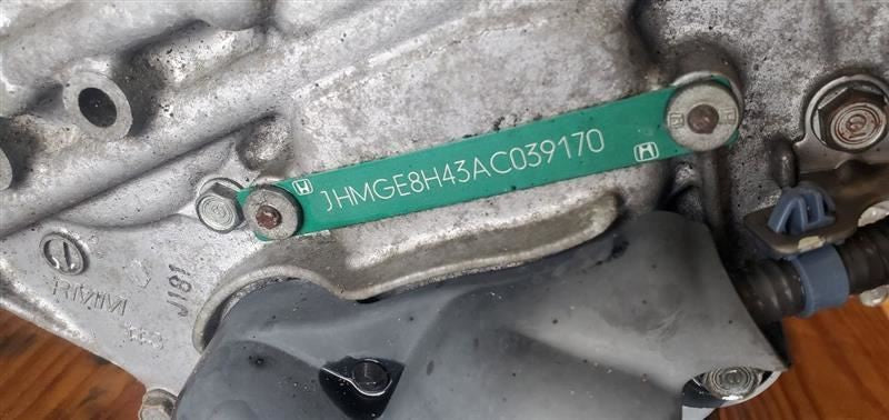 Automatic Transmission Gasoline Canada Market 5 Speed Fits 09-14 FIT 1078520