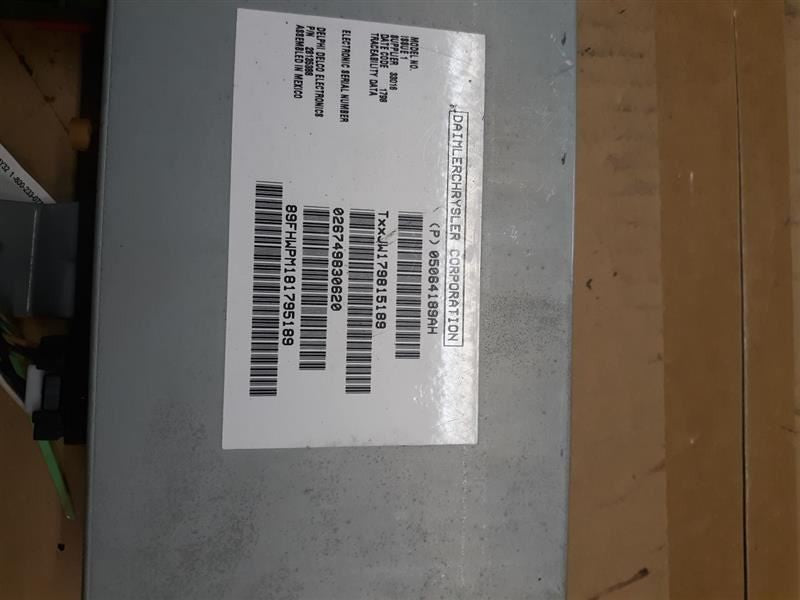 Audio Equipment Radio Receiver Fits 09-12 DODGE 1500 PICKUP 453347