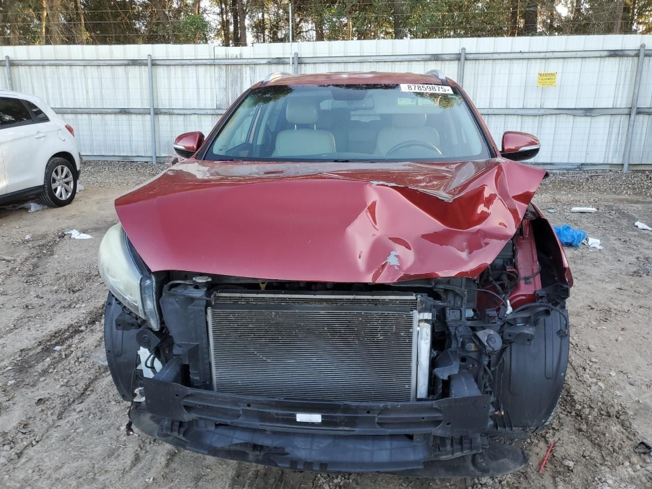 Passenger Right Sun Visor Without Sunroof Fits 16-20 SORENTO 1115501