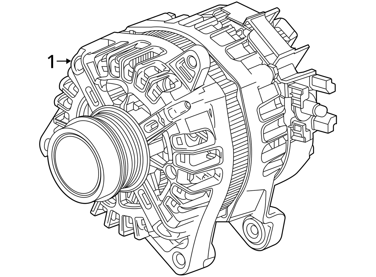 Alternator Fits 20-23 ENCORE GX 1122989