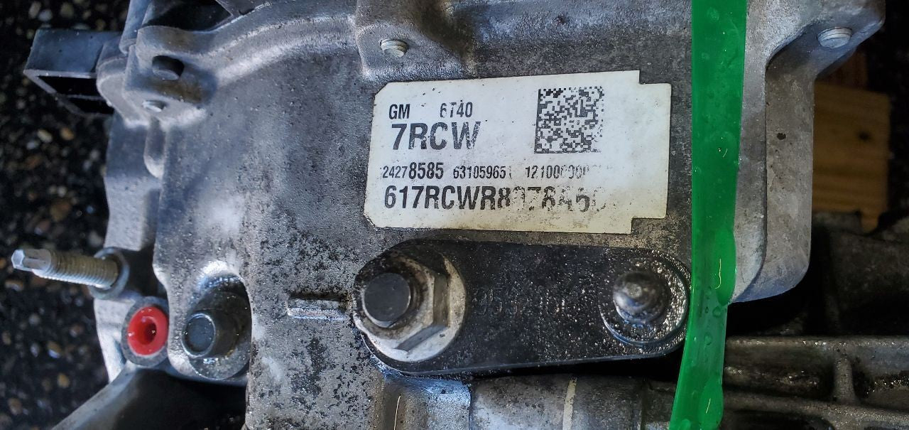 Automatic Transmission 1.4L FWD Fits 17-20 TRAX 1073433