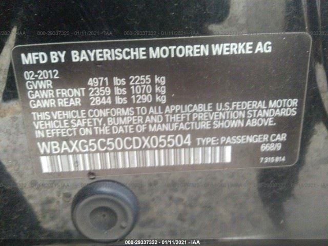 Automatic Transmission 8 Speed 2.0L 4 Cylinder RWD Fits 12 BMW 328i 560022