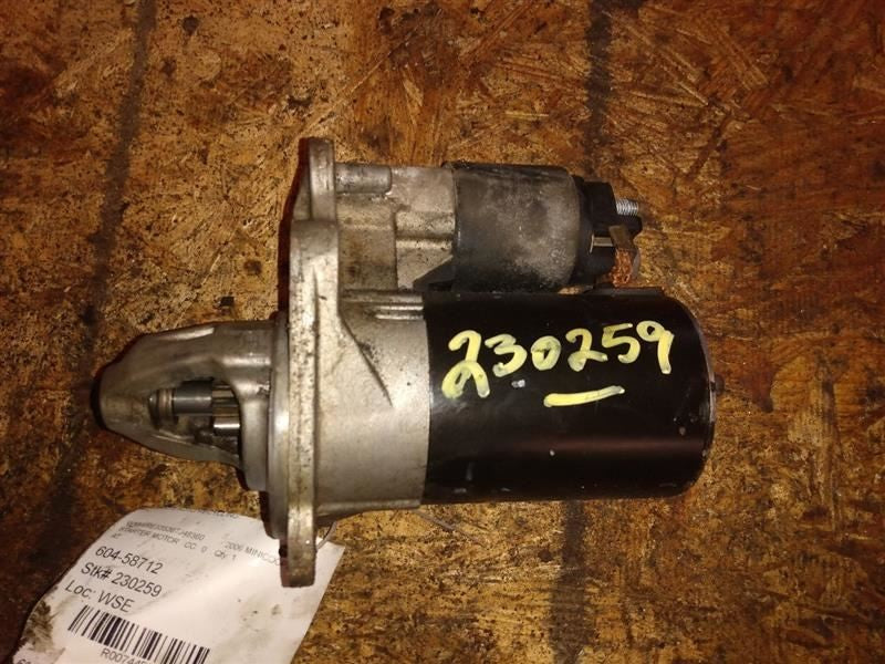 Starter Motor Convertible Fits 02-08 MINI COOPER 744567