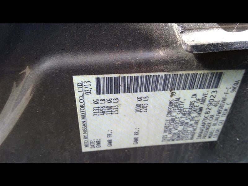 Passenger Right Lower Control Arm Front Fits 09-14 MAXIMA 995770