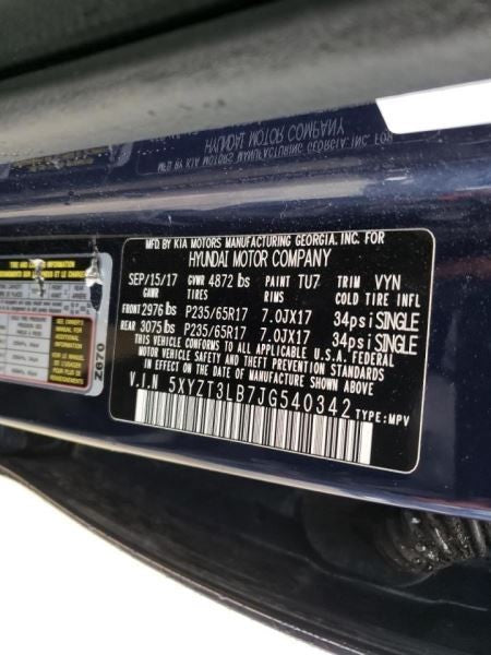 Automatic Transmission SWB Sport 2.4L FWD Fits 17-18 SANTA FE 671102