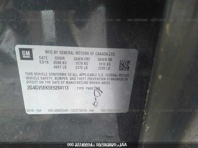 Automatic Transmission 2.4L Fits 14-17 REGAL 541169