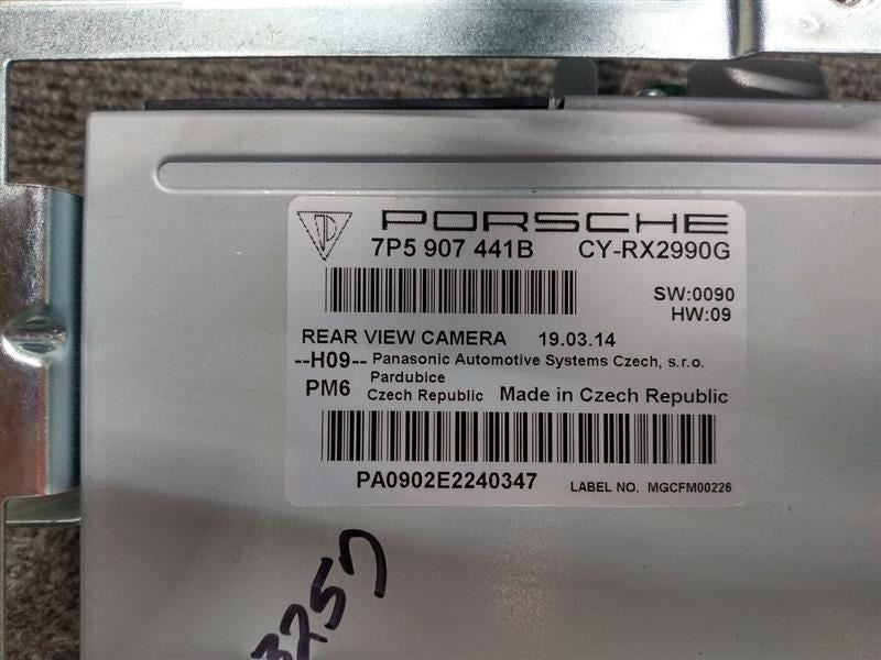 Chassis ECM Driver Assist Rear View Camera Fits 11-16 PORSCHE CAYENNE 649156